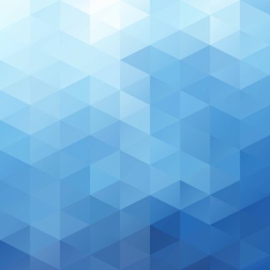 Mavi Izgara Mozaik Arkaplan, Yaratıcı Tasarım Şablonları