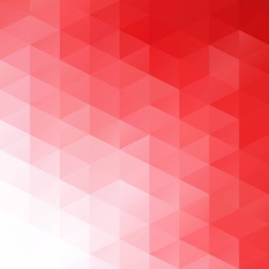 Kırmızı kılavuz Mozaik arka plan, yaratıcı tasarım şablonları