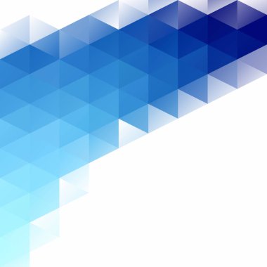 Mavi Izgara Mozaik Arkaplan, Yaratıcı Tasarım Şablonları