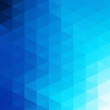 Mavi Izgara Mozaik Arkaplan, Yaratıcı Tasarım Şablonları