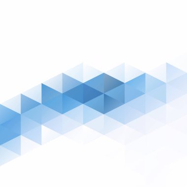 Mavi Izgara Mozaik Arkaplan, Yaratıcı Tasarım Şablonları