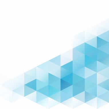 Mavi Izgara Mozaik Arkaplan, Yaratıcı Tasarım Şablonları