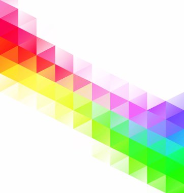 Renkli Izgara Mozaik Arkaplanı, Yaratıcı Tasarım Şablonları