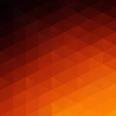 Turuncu Izgara Mozaik Arkaplan, Yaratıcı Tasarım Şablonları