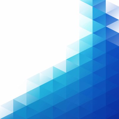 Mavi Izgara Mozaik Arkaplan, Yaratıcı Tasarım Şablonları