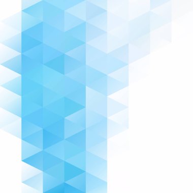 Mavi Izgara Mozaik Arkaplan, Yaratıcı Tasarım Şablonları