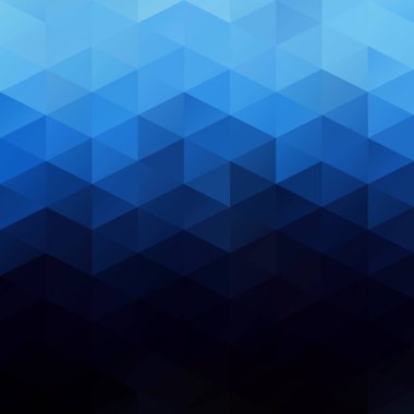 Mavi Izgara Mozaik Arkaplan, Yaratıcı Tasarım Şablonları