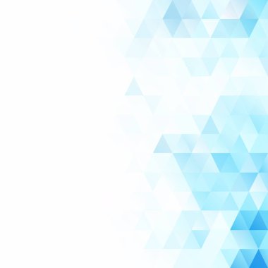 Mavi Izgara Mozaik Arkaplan, Yaratıcı Tasarım Şablonları