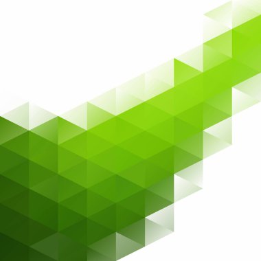 Yeşil Izgara Mozaik Arkaplan, Yaratıcı Tasarım Şablonları