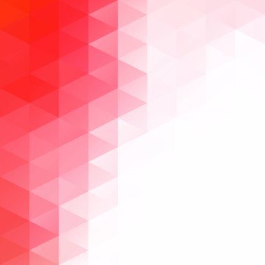 Kırmızı kılavuz Mozaik arka plan, yaratıcı tasarım şablonları