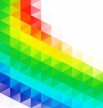 Renkli Izgara Mozaik Arkaplanı, Yaratıcı Tasarım Şablonları