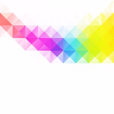 Renkli Izgara Mozaik Arkaplanı, Yaratıcı Tasarım Şablonları