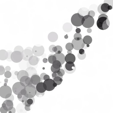 Kabarcıklar benzersiz siyah parlak vektör arka plan