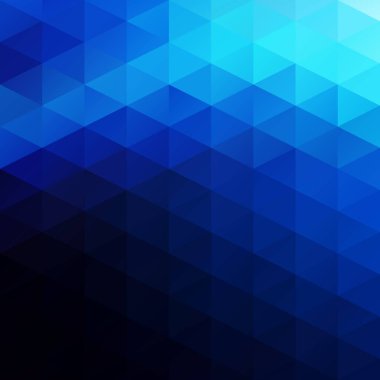 Mavi Izgara Mozaik Arkaplan, Yaratıcı Tasarım Şablonları