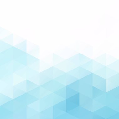 Mavi Izgara Mozaik Arkaplan, Yaratıcı Tasarım Şablonları