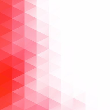 Kırmızı kılavuz Mozaik arka plan, yaratıcı tasarım şablonları