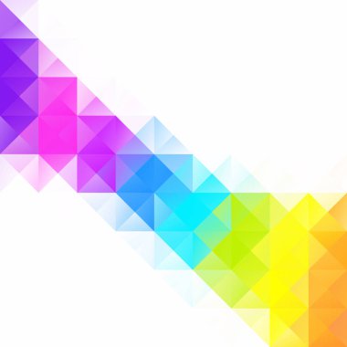 Renkli Izgara Mozaik Arkaplanı, Yaratıcı Tasarım Şablonları