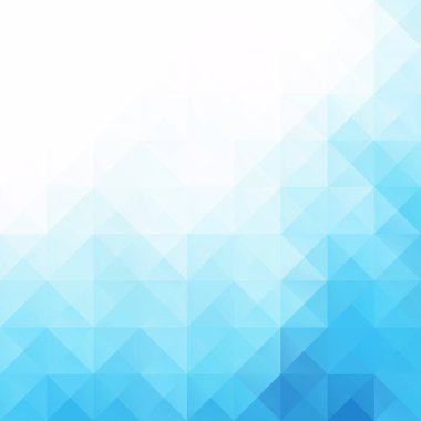 Mavi Izgara Mozaik Arkaplan, Yaratıcı Tasarım Şablonları