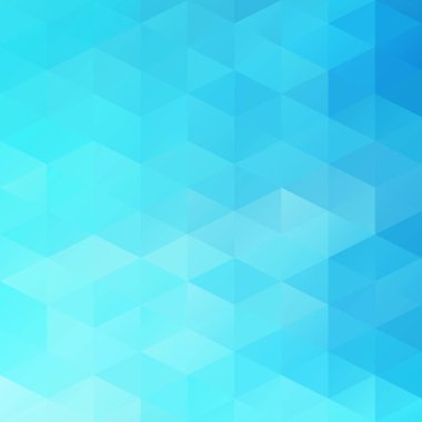 Mavi Izgara Mozaik Arkaplan, Yaratıcı Tasarım Şablonları