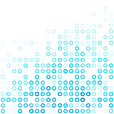 Mavi çörek arka plan, yaratıcı tasarım şablonları