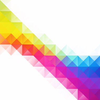 Renkli Izgara Mozaik Arkaplanı, Yaratıcı Tasarım Şablonları