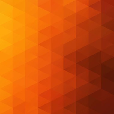 Turuncu Izgara Mozaik Arkaplan, Yaratıcı Tasarım Şablonları