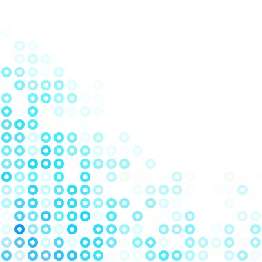 Mavi çörek arka plan, yaratıcı tasarım şablonları