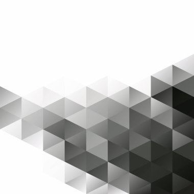 Siyah kılavuz Mozaik arka plan, yaratıcı tasarım şablonları