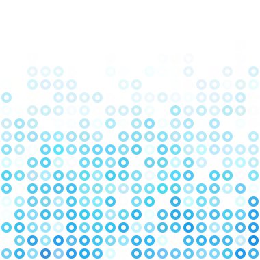 Mavi çörek arka plan, yaratıcı tasarım şablonları