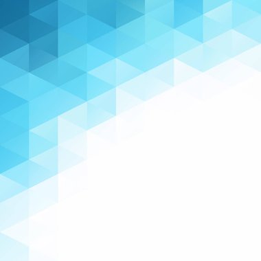 Mavi Izgara Mozaik Arkaplan, Yaratıcı Tasarım Şablonları