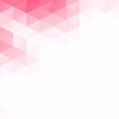 Kırmızı kılavuz Mozaik arka plan, yaratıcı tasarım şablonları