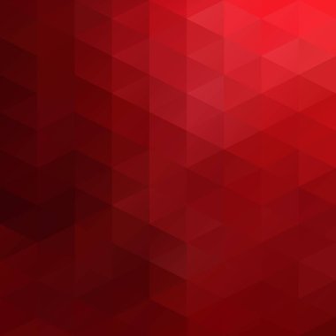 Kırmızı kılavuz Mozaik arka plan, yaratıcı tasarım şablonları