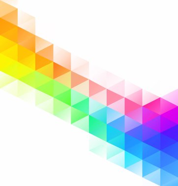 Renkli Izgara Mozaik Arkaplanı, Yaratıcı Tasarım Şablonları