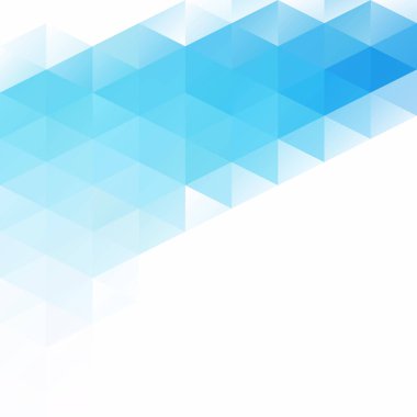 Mavi Izgara Mozaik Arkaplan, Yaratıcı Tasarım Şablonları