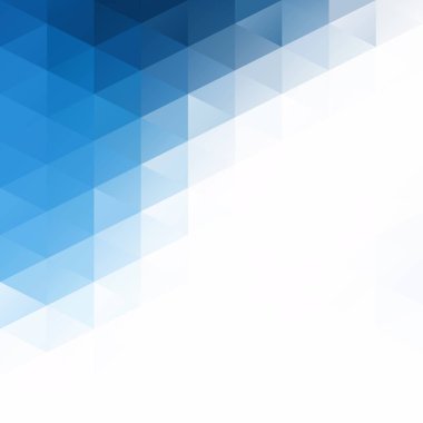 Mavi Izgara Mozaik Arkaplan, Yaratıcı Tasarım Şablonları