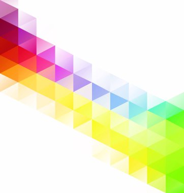 Renkli Izgara Mozaik Arkaplanı, Yaratıcı Tasarım Şablonları