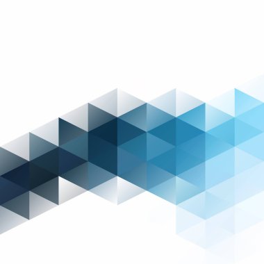 Mavi Izgara Mozaik Arkaplan, Yaratıcı Tasarım Şablonları