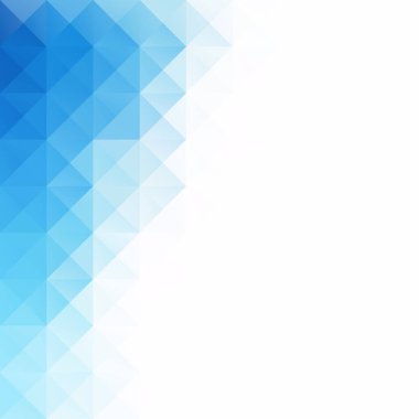 Mavi Izgara Mozaik Arkaplan, Yaratıcı Tasarım Şablonları