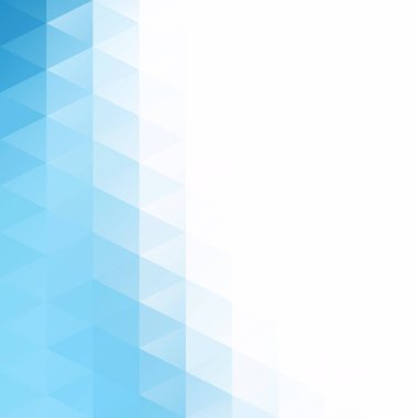 Mavi Izgara Mozaik Arkaplan, Yaratıcı Tasarım Şablonları