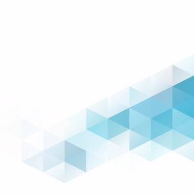 Mavi Izgara Mozaik Arkaplan, Yaratıcı Tasarım Şablonları