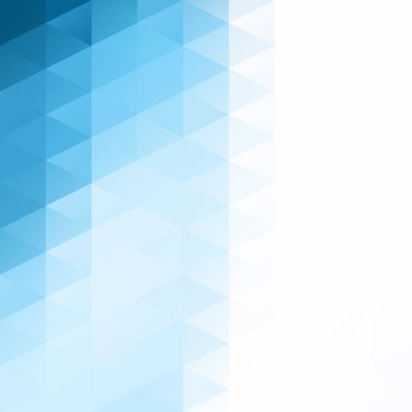 Mavi Izgara Mozaik Arkaplan, Yaratıcı Tasarım Şablonları