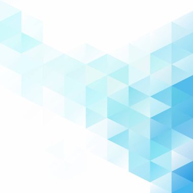 Mavi Izgara Mozaik Arkaplan, Yaratıcı Tasarım Şablonları