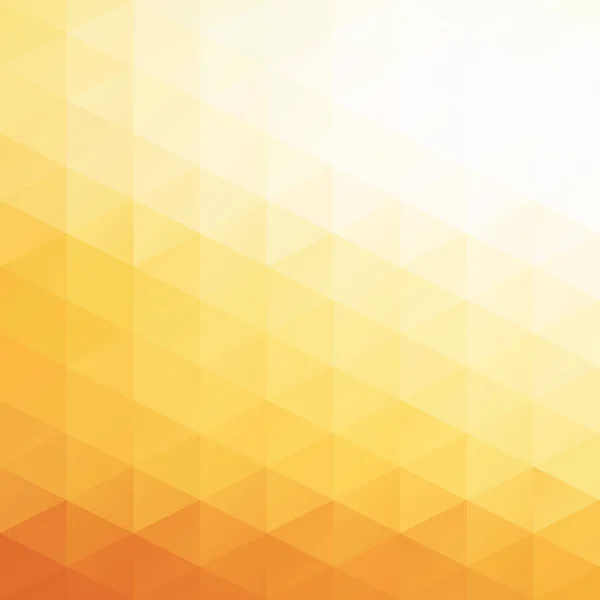 Orange Grid Mosaic Hintergrund Kreative Design Vorlagen — Stockvektor