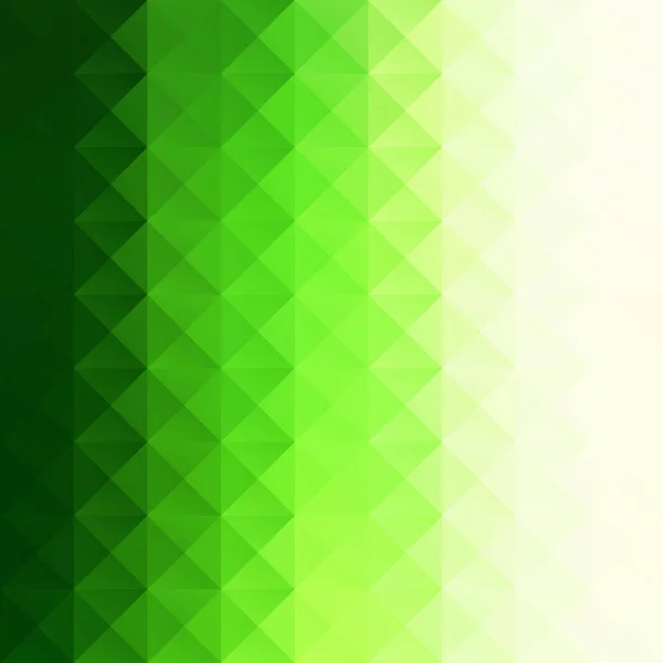 Green Grid Mosaic Background Creative Design Templates — Stock Vector