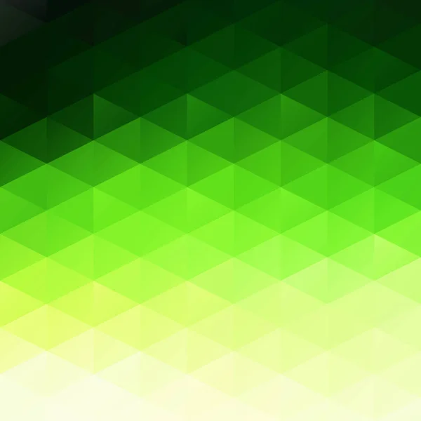 Grüner Grid Mosaik Hintergrund Kreative Design Vorlagen — Stockvektor