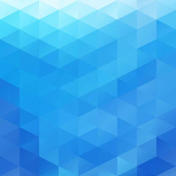 Kék Rács Mozaik Háttér Kreatív Tervezési Sablonok — Stock Vector