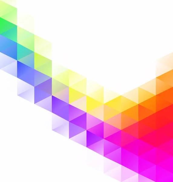 Renkli Izgara Mozaik Arkaplanı Yaratıcı Tasarım Şablonları — Stok Vektör
