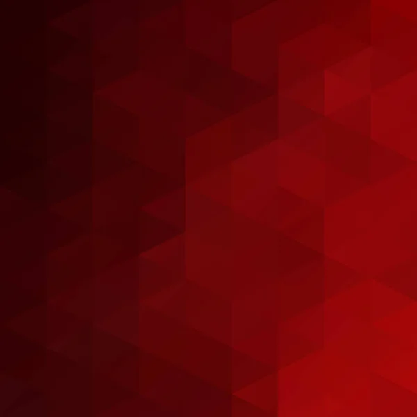 Röd Grid Mosaik Bakgrund Kreativ Designmallar — Stock vektor