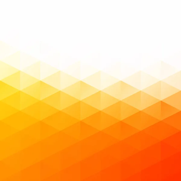 Orange Grid Mosaic Hintergrund Kreative Design Vorlagen — Stockvektor