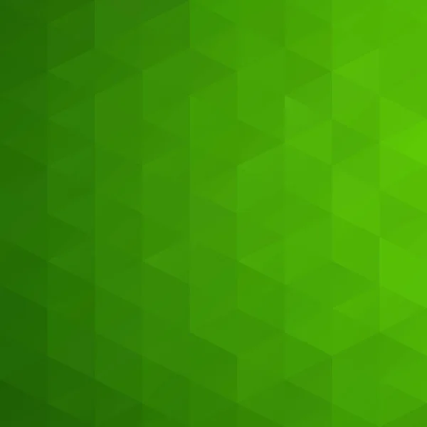 Fondo Mosaico Rejilla Verde Plantillas Diseño Creativo — Vector de stock